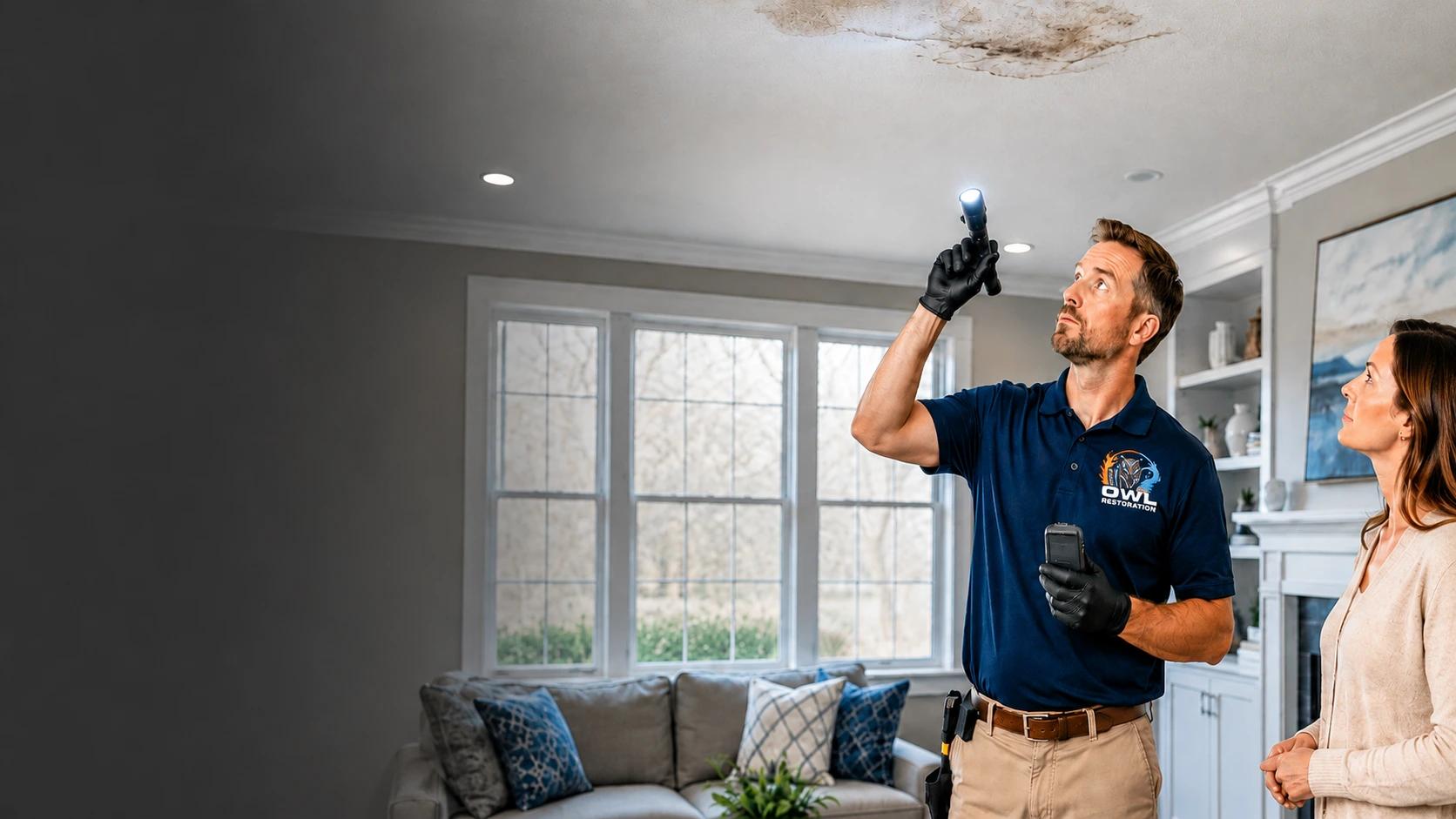 Texas Licensed Mold Assessment Consultant performing mold testing and moisture evaluation in a Dallas-Fort Worth home
